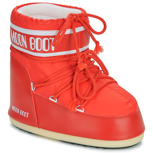 Shoes Women Snow boots Moon Boot MB ICON LOW NYLON Red