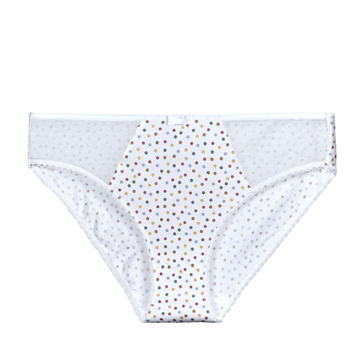 Underwear Women Knickers/panties DIM GENEROUS COTON BIO White