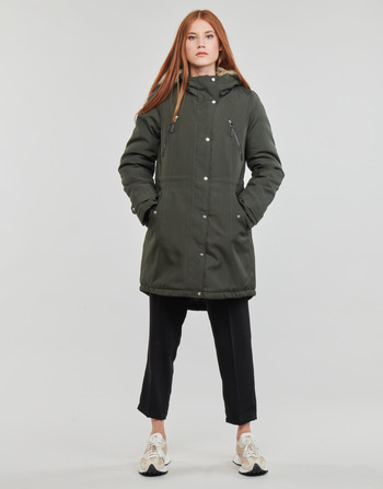 Clothing Women Parkas Vero Moda VMTRACK AW23 PARKA COAT Kaki