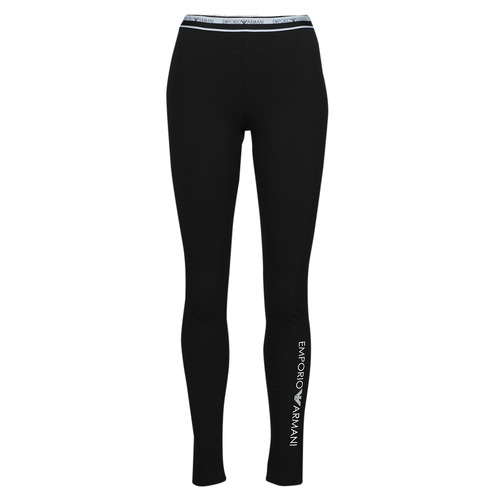 Clothing Women Leggings Emporio Armani ICONIC LOGOBAND Black