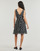 Clothing Women Short Dresses Esprit AOP DRESSES Black