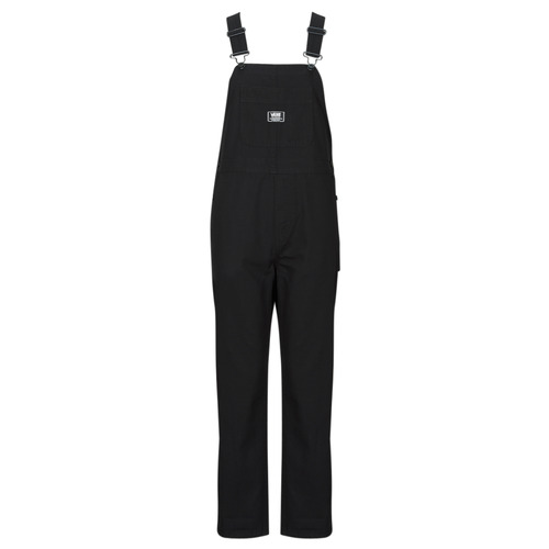 Clothing Women Jumpsuits / Dungarees Vans GROUND WORK OVERALL Black