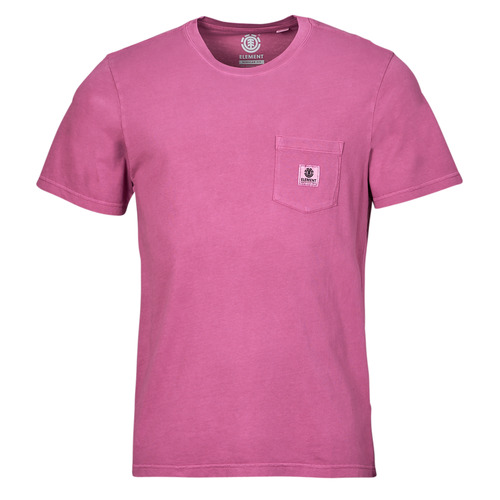 Clothing Men Short-sleeved t-shirts Element BASIC POCKET PIGMENT SS Pink