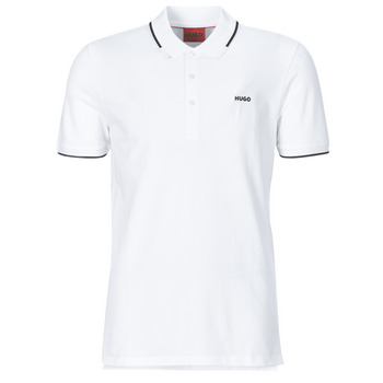 Clothing Men Short-sleeved polo shirts HUGO Dinoso222 White