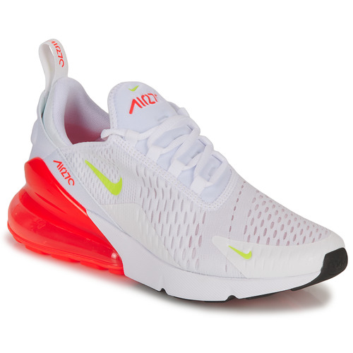 Shoes Women Low top trainers Nike AIR MAX 270 White / Orange