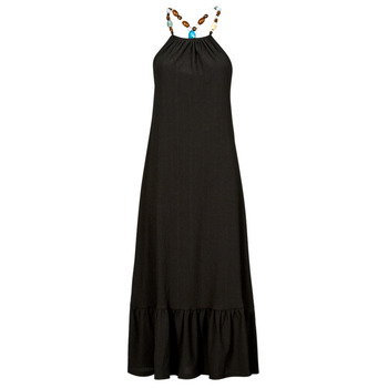 Clothing Women Long Dresses Desigual VEST_LEILA Black