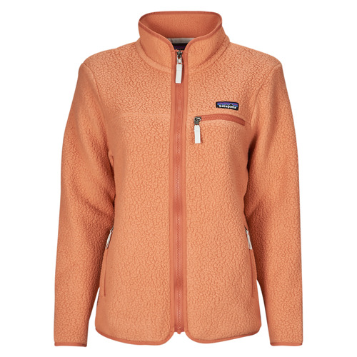 Clothing Women Fleeces Patagonia Womens Retro Pile Jacket Orange