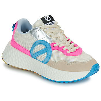 Shoes Women Low top trainers No Name CARTER JOGGER W Beige / Pink / Blue