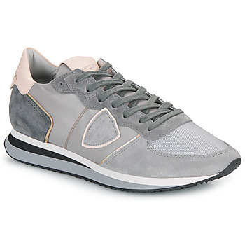 Shoes Women Low top trainers Philippe Model TRPX LOW WOMAN Grey