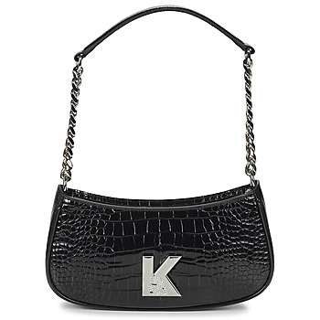 Bags Women Small shoulder bags Karl Lagerfeld K/KAMEO SHOULDERBAG CROC Black