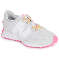 Shoes Girl Low top trainers New Balance 327 Beige / Pink