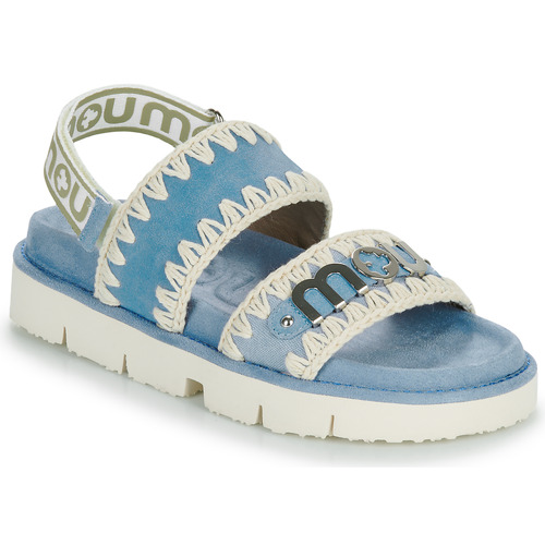 Shoes Women Sandals Mou MU.SW461001T Blue