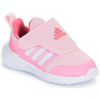 Shoes Girl Low top trainers Adidas Sportswear FORTARUN 2.0 AC I Pink