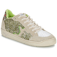 Shoes Women Low top trainers Serafini SAN DIEGO LOW Beige / Silver