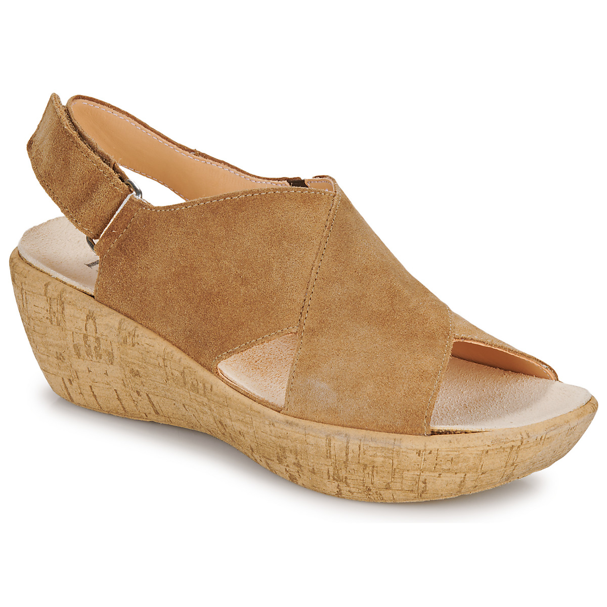 Shoes Women Sandals Think KATE Camel