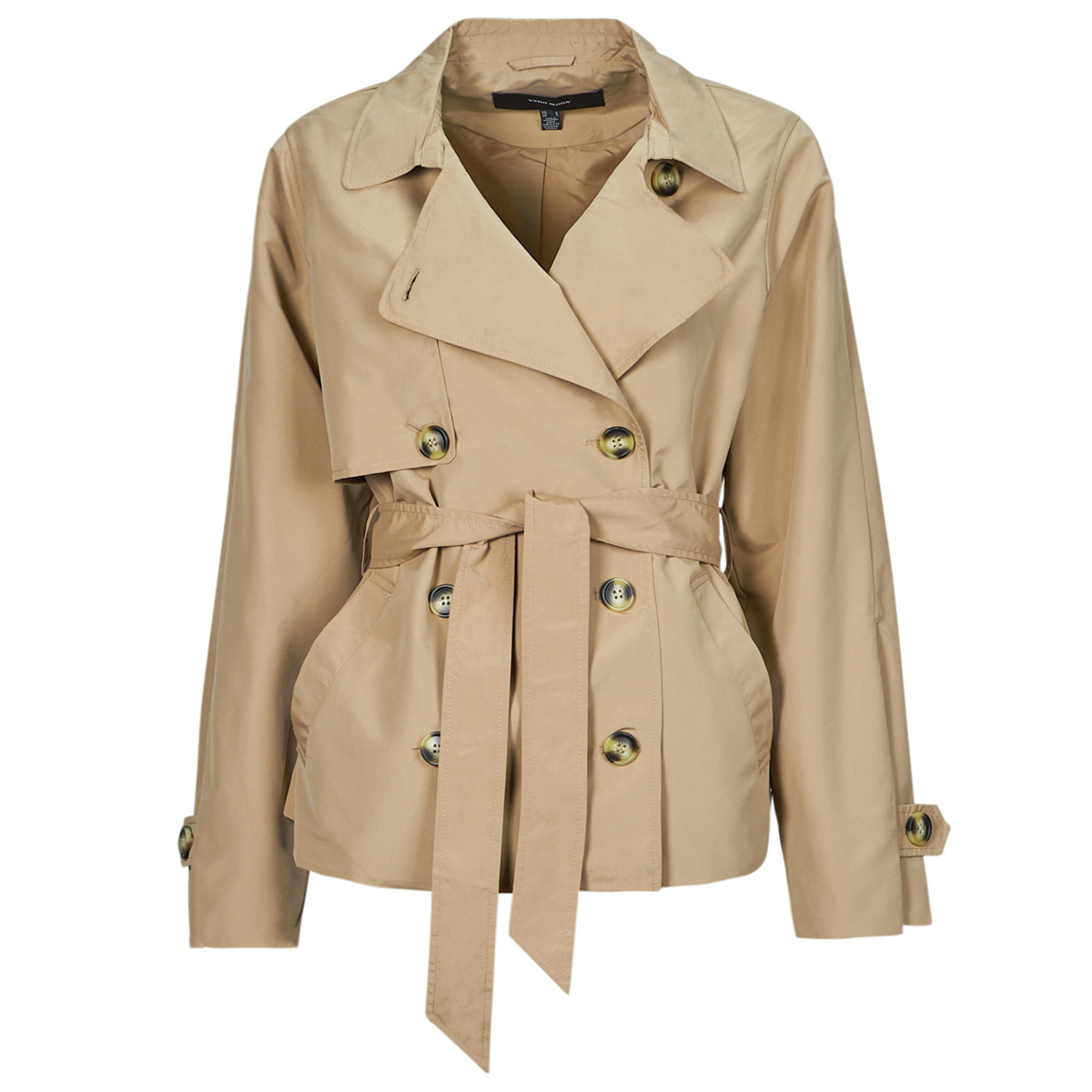 Clothing Women Trench coats Vero Moda VMZOA  Beige