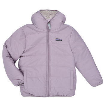 Clothing Girl Duffel coats Patagonia REVERSIBLE READY FREDDY HOODY Mauve