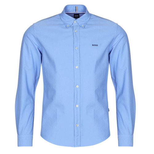 Clothing Men Long-sleeved shirts BOSS H-ROAN-BD-E-C1-243 Blue / Sky