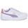 Shoes Girl Low top trainers Puma Carina 2.0 Jr White / Purple / Orange