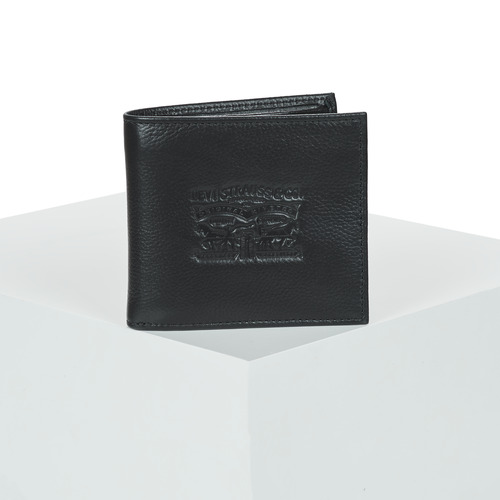 Bags Wallets Levi's VINTAGE TWO HORSE BIFOLD COIN WALLET Black