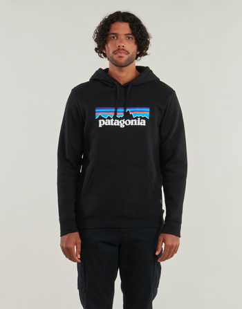 Clothing Men Sweaters Patagonia P-6 Logo Uprisal Hoody Black