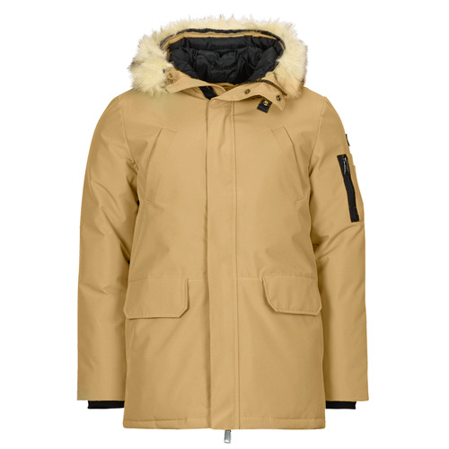 Clothing Men Parkas Schott NELSON20 Beige