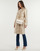 Clothing Women Trench coats Guess DILETTA BELTED LOGO TRENCH Beige