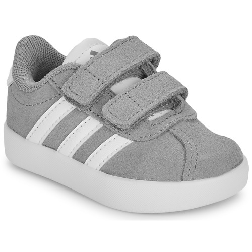 Shoes Children Low top trainers Adidas Sportswear VL COURT 3.0 CF I Grey / White