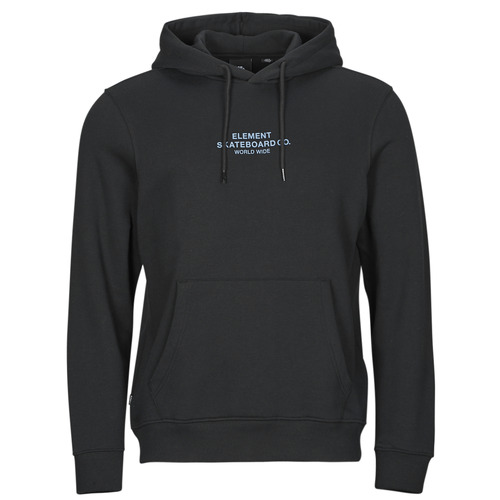 Clothing Men Sweaters Element SKATEBOARD CO HOOD Black