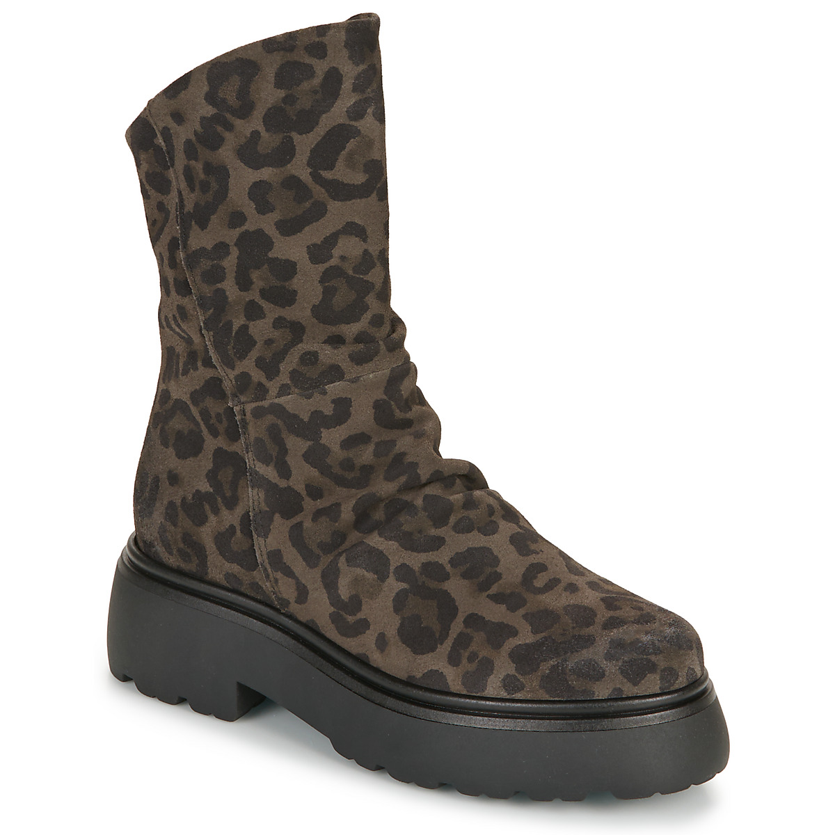 Shoes Women Mid boots Mjus ORTISEI Brown / Leopard