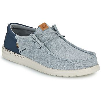 Shoes Men Slip-ons HEYDUDE Wally Funk Nylon Craft Blue / Marine