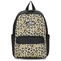 Bags Women Rucksacks Vans OLD SKOOL GROM BACKPACK Black / Leopard