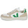 Shoes Low top trainers Veja V-10 White / Green