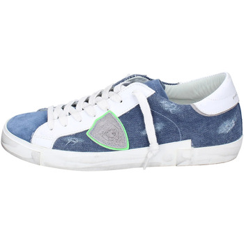 Shoes Men Trainers Philippe Model EX351 VINTAGE Blue