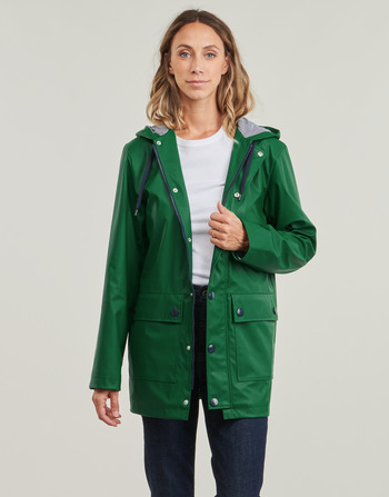 Clothing Women Parkas Petit Bateau TASSE Green