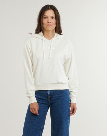 Clothing Women Sweaters Vans W ESSENTIAL FT RLX PO Ecru