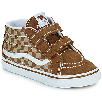 Shoes Children Hi top trainers Vans SK8-Mid Reissue V Beige / Brown