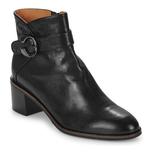 Shoes Women Ankle boots Mam'Zelle TIRIBA Black