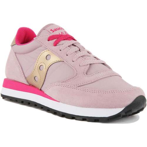 Shoes Women Trainers Saucony Jazz Original Trainers Pink