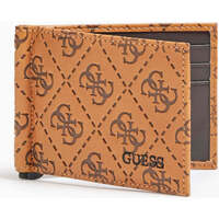 Bags Men Wallets Guess Card Case Brown