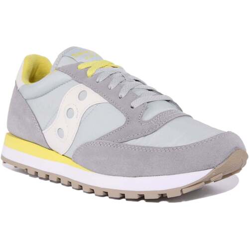 Shoes Men Trainers Saucony Jazz Original Grey