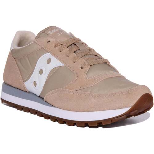 Shoes Men Trainers Saucony Jazz Original White