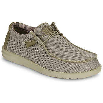 Shoes Men Slip-ons HEYDUDE Wally Sox Beige