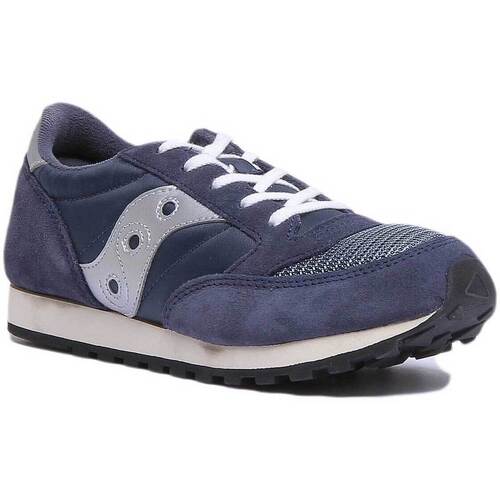 Shoes Children Trainers Saucony Jazz Original Blue