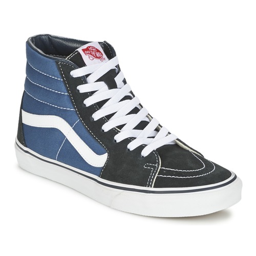 Shoes Hi top trainers Vans SK8-Hi Marine / Black