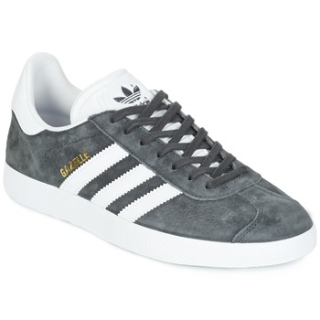 Shoes Men Low top trainers adidas Originals GAZELLE Grey / Dark