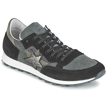 Shoes Women Low top trainers Yurban FILLIO Grey / Black