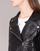 Clothing Women Leather jackets / Imitation leather Benetton FAJOLI Black