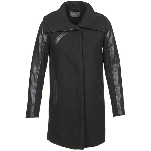 Clothing Women Coats Esprit BATES Black