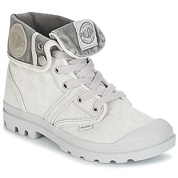 Shoes Women Mid boots Palladium BAGGY PALLABROUSSE Grey / Metal